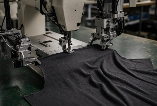 Industrial Sewing machines used by custom manufacturers