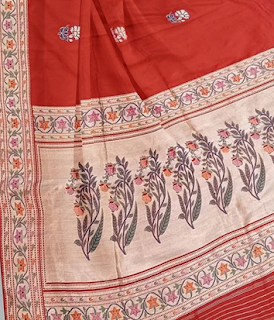 Brocade handwoven ashavali saree Brocade handwoven ashavali saree