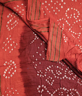 Bandhani cotton saree Bandhani cotton saree