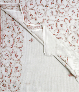 Embroidered kota doria saree Embroidered kota doria saree