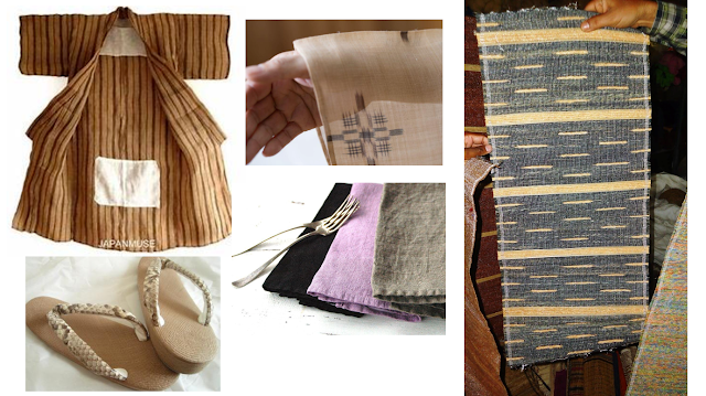 Products made of banana fibres Products made of banana fibres