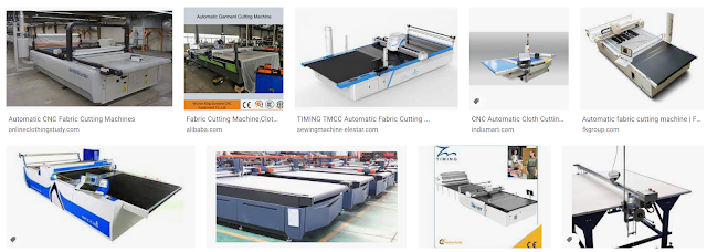 Computerized fabric cutting machines
