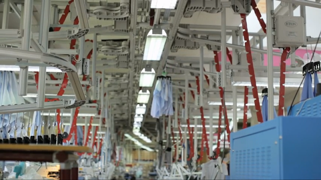 Overhead production system
