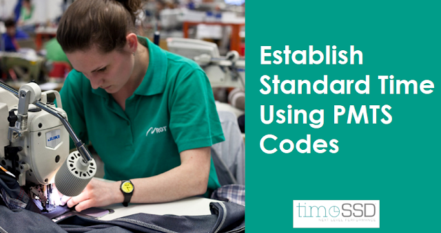 Establish standard time using PMTS codes
