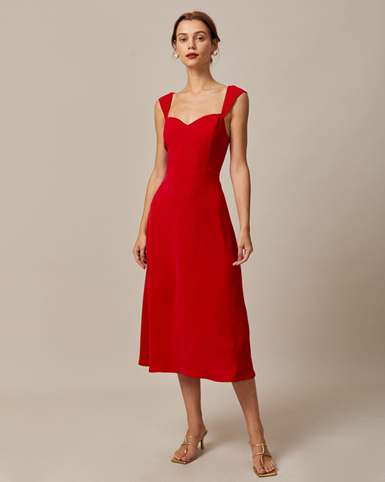 Red prom dress