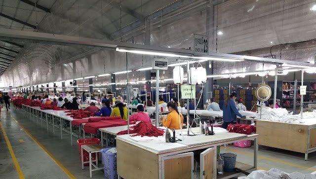 Cambodian garment factory Cambodian garment factory